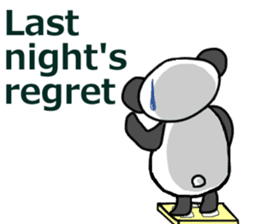 Lady Panda part3 sticker #7052495