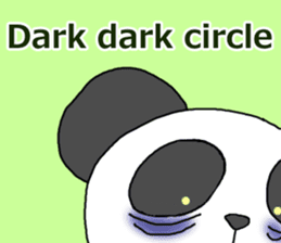 Lady Panda part3 sticker #7052498