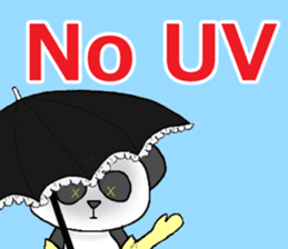 Lady Panda part3 sticker #7052500