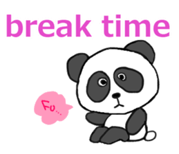 Lady Panda part3 sticker #7052515