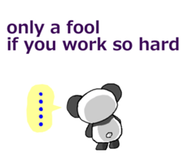 Lady Panda part3 sticker #7052519