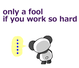 Lady Panda part3 sticker #7052519