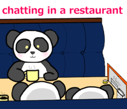 Lady Panda part3 sticker #7052521