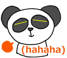 Lady Panda part3 sticker #7052522