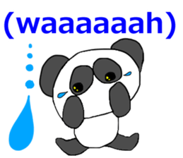 Lady Panda part3 sticker #7052523