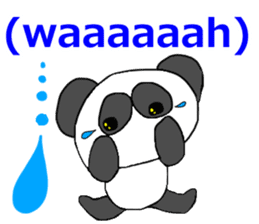 Lady Panda part3 sticker #7052523
