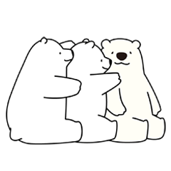 Fluffy Children's Polar Bear