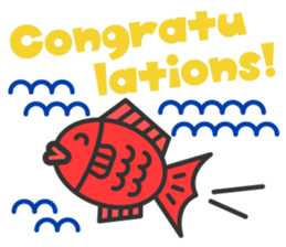 English daruma doll sticker #7052912