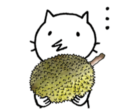 Free time cat sticker #7053254