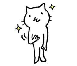Free time cat sticker #7053269