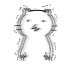 Free time cat sticker #7053272