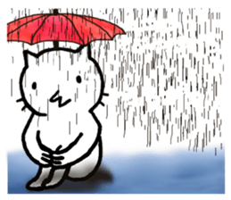 Free time cat sticker #7053275