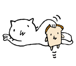 Free time cat sticker #7053277