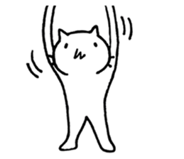 Free time cat sticker #7053284