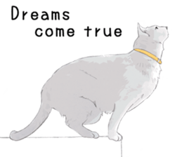 Colored pencil Cat sticker 2 sticker #7053379