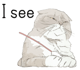 Colored pencil Cat sticker 2 sticker #7053386