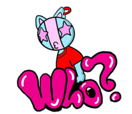 Tari and Nyanna 1950s.7 sticker #7053543