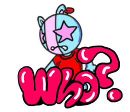 Tari and Nyanna 1950s.7 sticker #7053545