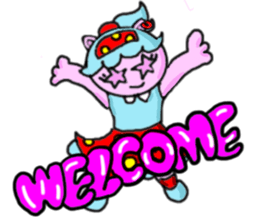 Tari and Nyanna 1950s.7 sticker #7053558