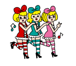 Cool B.A.D. sisters_English ver. sticker #7053606