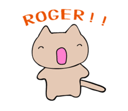 Every day Cat "standard Conversation" sticker #7053909