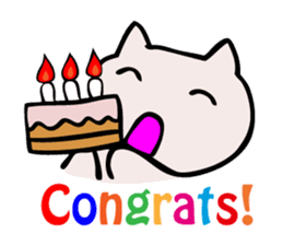 Every day Cat "standard Conversation" sticker #7053918