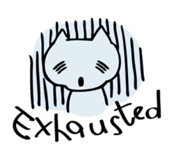 Every day Cat "standard Conversation" sticker #7053921