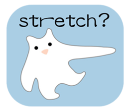 Here comes a white bear(polar bear). sticker #7054008