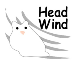 Here comes a white bear(polar bear). sticker #7054014