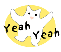 Here comes a white bear(polar bear). sticker #7054018