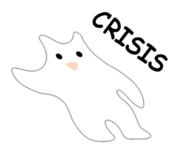 Here comes a white bear(polar bear). sticker #7054042