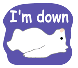 Here comes a white bear(polar bear). sticker #7054070