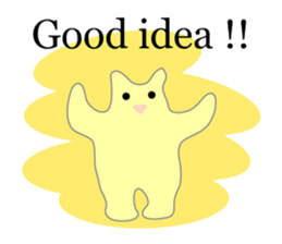 Here comes a white bear(polar bear). sticker #7054080