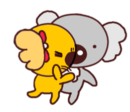 Cute Cute koala 3 sticker #7054486