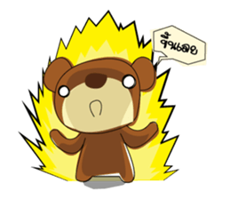 Muffin Kuma : Bear chocolate. sticker #7054778