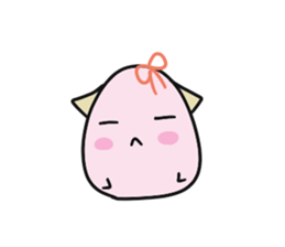 Lop-eared Mi-chan sticker #7054890