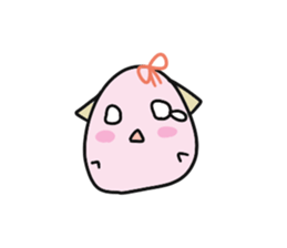 Lop-eared Mi-chan sticker #7054892