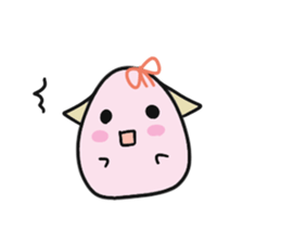Lop-eared Mi-chan sticker #7054894
