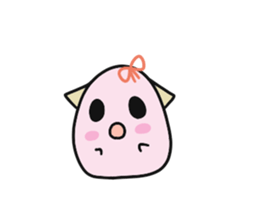 Lop-eared Mi-chan sticker #7054899