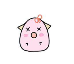 Lop-eared Mi-chan sticker #7054912