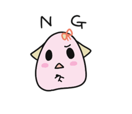 Lop-eared Mi-chan sticker #7054922