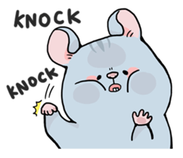 Sloth & Hamster sticker #7055303