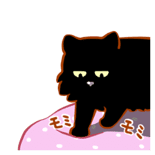Black cat's Proverbs sticker #7055456