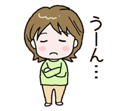 Mother's daily life! sticker #7055551