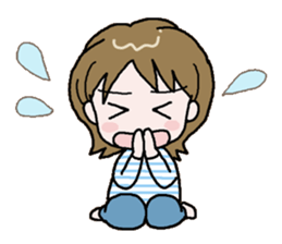 Mother's daily life! sticker #7055556