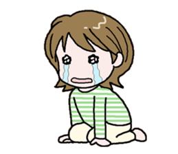 Mother's daily life! sticker #7055557