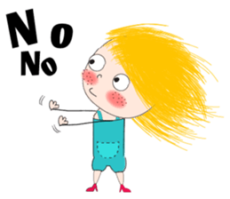 Sport girl sticker #7055604