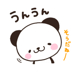 Panda 001 sticker #7055790