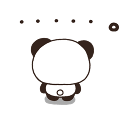 Panda 001 sticker #7055803