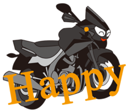 MOTO! BIKE! RACE! I LIKE motorcycle!2 sticker #7056051